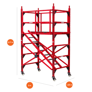 Andamio en Acero 4 m de Trabajo